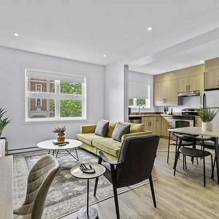 Stylish 2 Bedroom Haven By Jean Talon Market Montréal Esterno foto